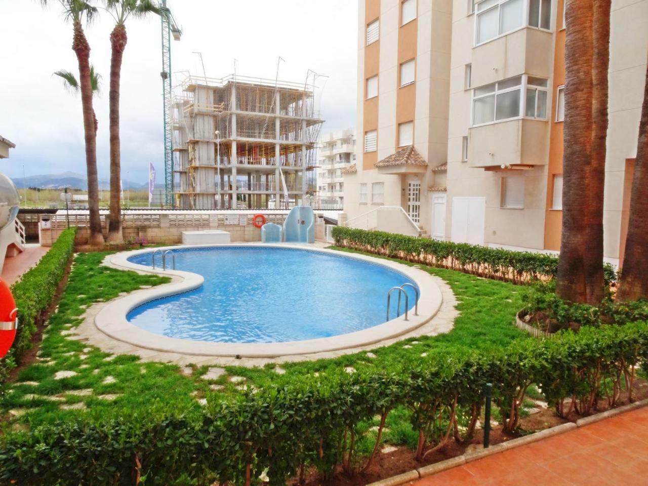 Neptuno Apartamento - Frente A La Playa Daimús Exterior foto