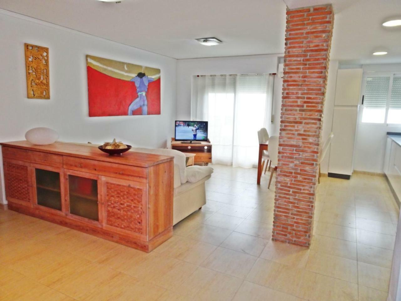 Neptuno Apartamento - Frente A La Playa Daimús Exterior foto